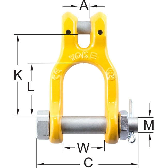 clevis shackle