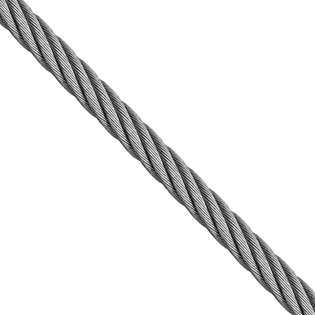 wire rope galvanised non rotating powerform