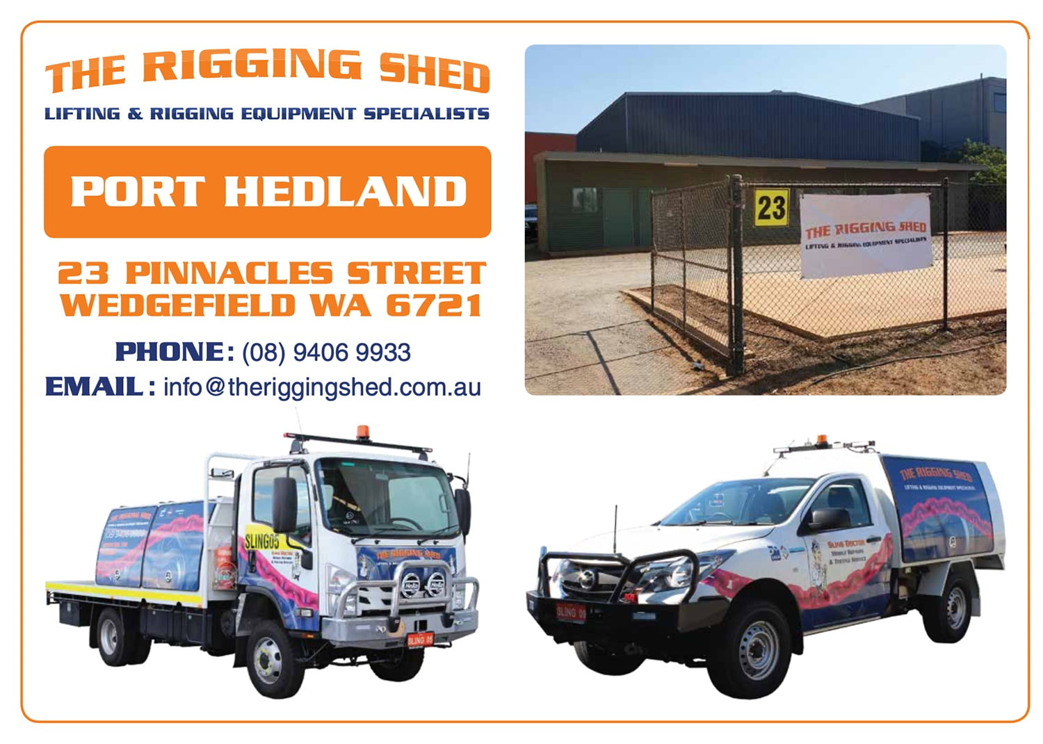 Port Hedland Rigging Shed